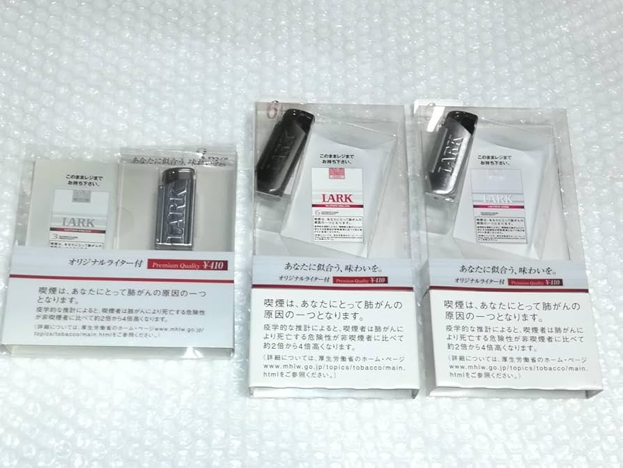 タバコ ノベルティグッズ （ACE / KENT HD / LARKライター型） タバコ ノベルティグッズ （ACE / KENT HD / LARKライター型